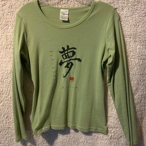 HAE NOW Organic cotton long sleeve tee
